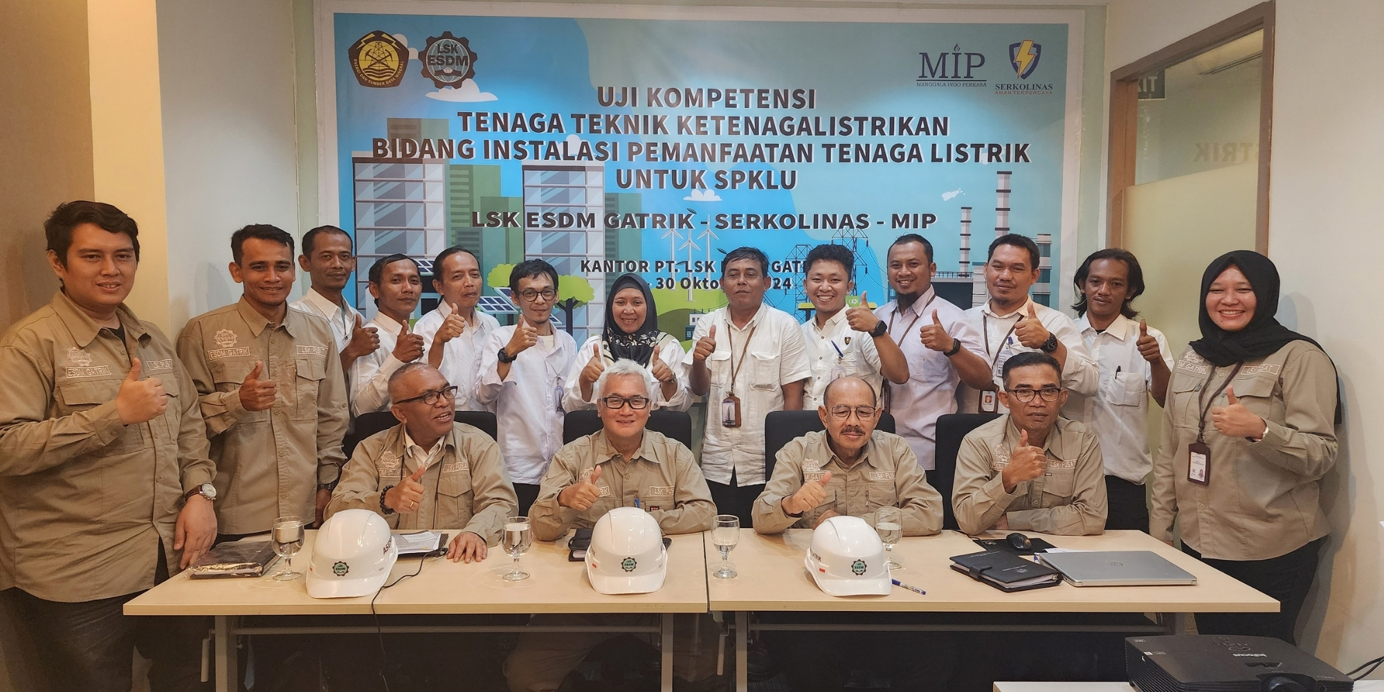 Pelaksanaan Ujikom Pertama LSK Edukasi Sumber Daya Manusia Ketenagalistrikan